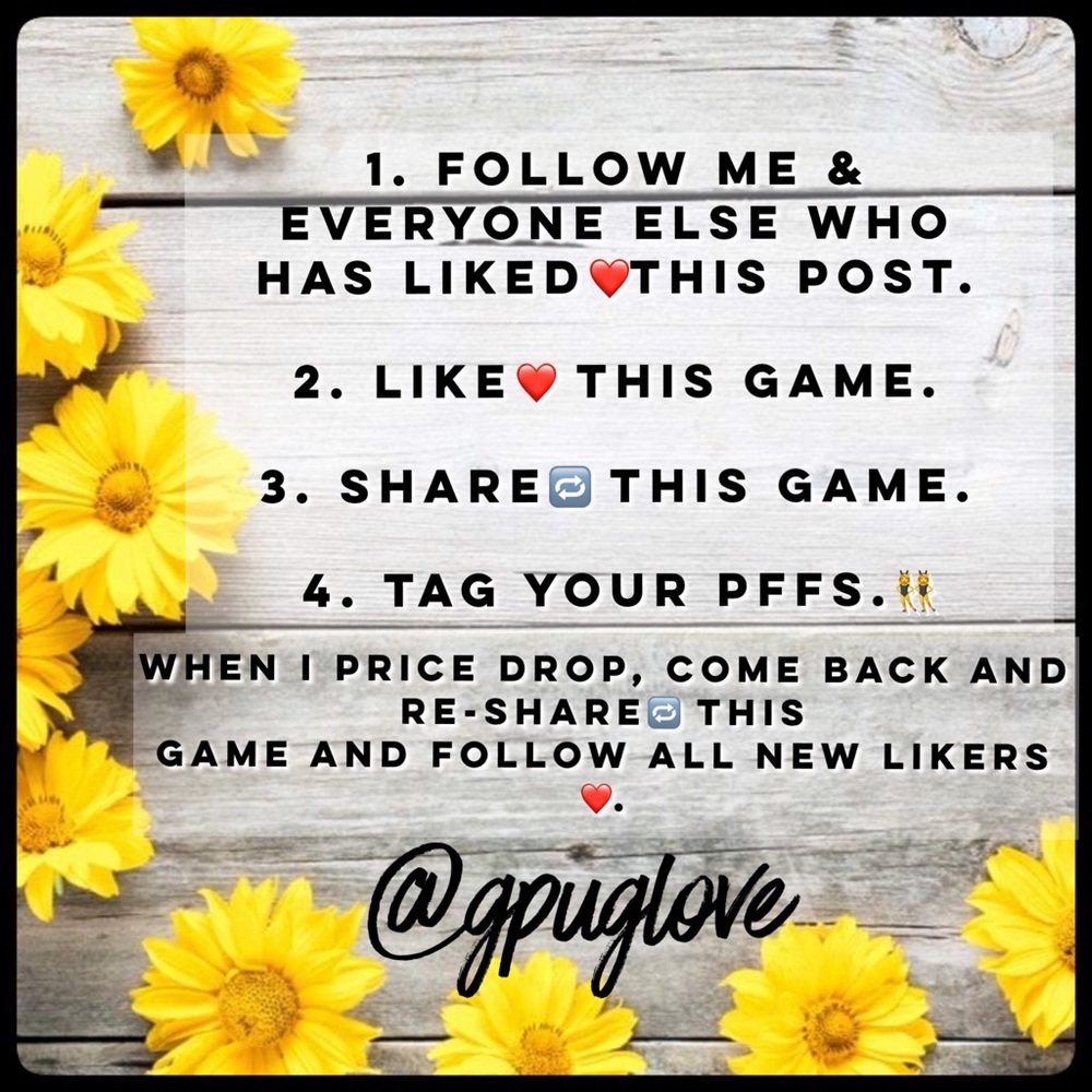 ❤️🌺FOLLOW MY BLUES! 🔵GROW UR FOLLOWING😃🔁🔁 - Picture 3 of 3